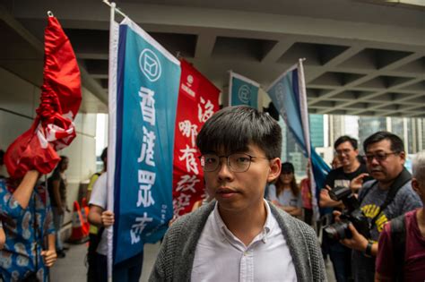 Hong Kong Democracy Activist Joshua Wong Returns To Jail Time