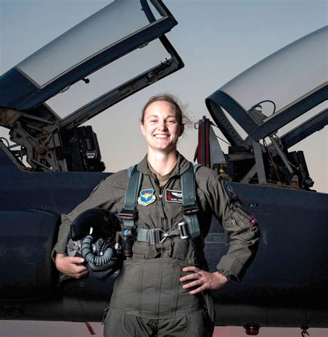 First Female Supt Graduate At Vance Selected To Fly F Lightning Ii