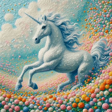 textured pastel unicorn painting  stock photo public domain pictures