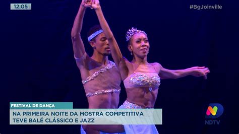 Festival de Dança Na primeira noite da mostra competitiva teve balé