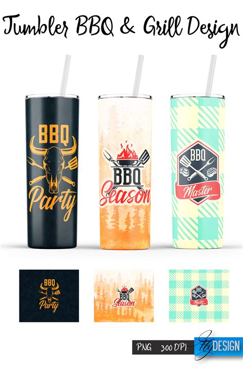 Bbq Grill Tumbler Oz Tumbler Tumbler Wrap