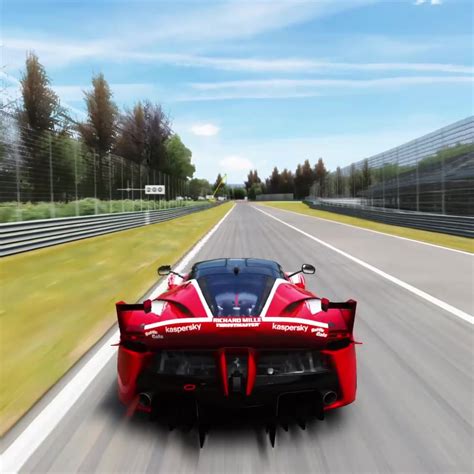 Assetto Corsa Ferrari Fxx K Brutal Upshifts At Monza Circuit