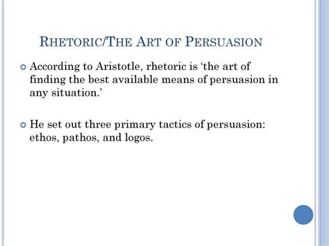 There Is Always A Time For Persuasion Ppt Download