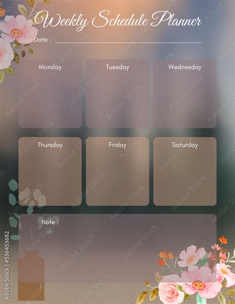 Personal Digital Printable Daily Planner | Daily Planner Printable ...