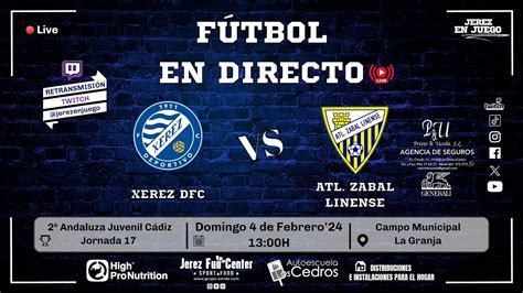 Jornada 17 2ª Andaluza Juvenil Cádiz Grupo Único Xerez DFC vs Atl