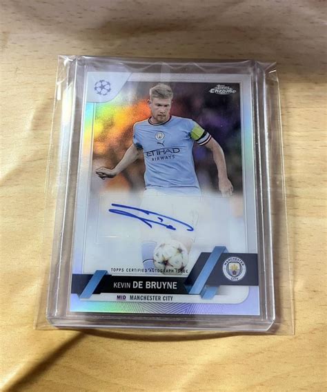 Topps Chrome Champions League Soccer Kevin De Bruyne