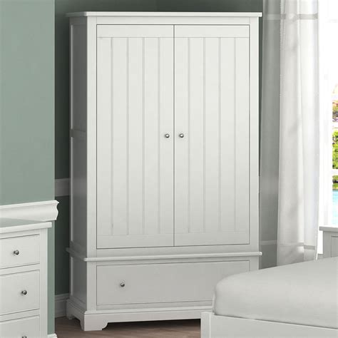 Cartmel White Double Wardrobe | Free Delivery And Returns