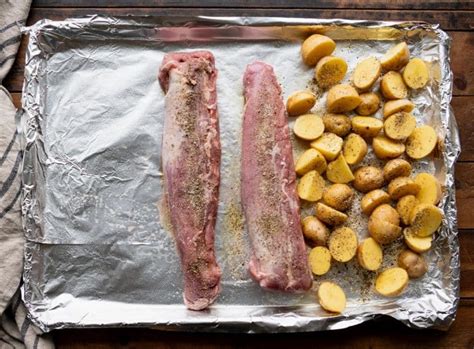 Sheet Pan Pork Tenderloin With Potatoes And Zucchini The Seasoned Mom