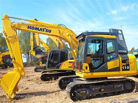 Komatsu PC110 Tracked Excavator For Sale China Hefei City Anhui