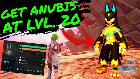 How To Get Anubis At Level 20 In Palworld Palworld Tips And Tricks Youtube