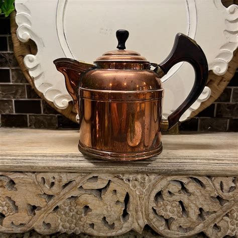 Antique Tea Kettle Etsy