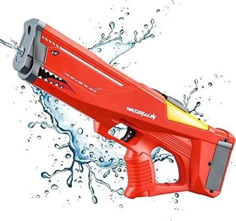 Koros Automatic Electric WaterGun for Kid Adult Range 40ft Outdoor Water Toy Water Gun Water Gun ...