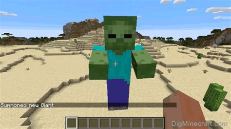 Spawn Giant Minecraft How To Spawn A Giant Zombie In Minecraft 1