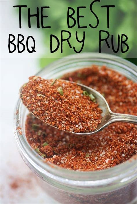 Homemade Bbq Dry Rub Recipe Buns In My Oven