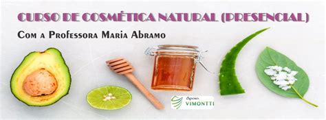 Curso de Cosmética Natural presencial Sympla