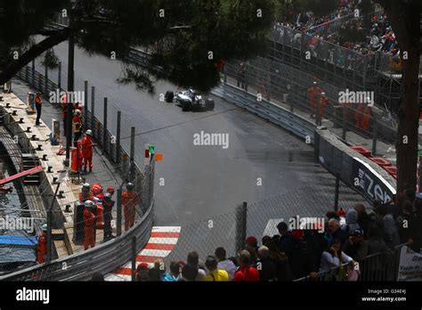 Lewis Hamilton GBR AMG Mercedes F1 Team Gp Monaco 2016 Stock Photo