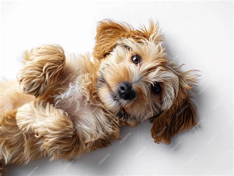 Premium Photo | Pure madness of young age puppy dog seen posing from