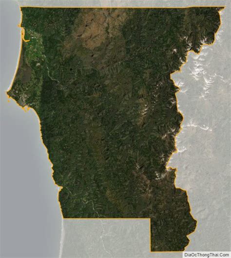 map  del norte county california thong thai real