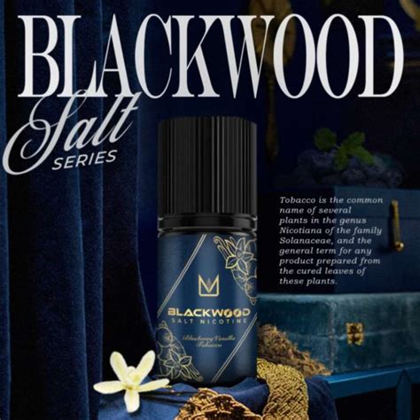 Jual Blackwood Saltnic Blueberry Vanilla Tobacco Mg Mg Ml Salt