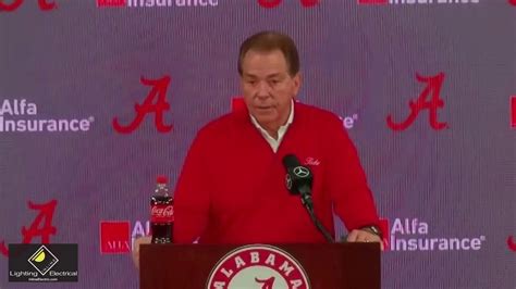 Nick Saban Previews Alabamas Trip To The Sec Championship Vs Georgia Youtube