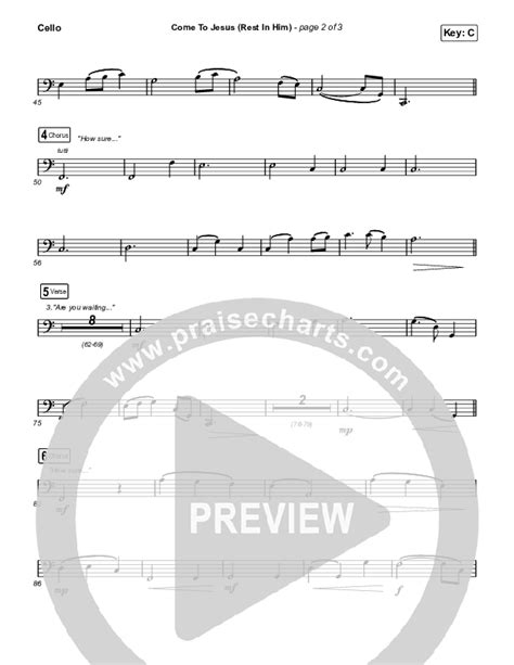 Come To Jesus Rest In Him Sing It Now Satb Cello Sheet Music Pdf