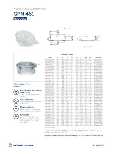 Tous les catalogues et fiches techniques PDF Pöppelmann