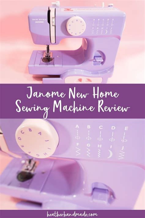 Janome New Home Sewing Machine Review Artofit