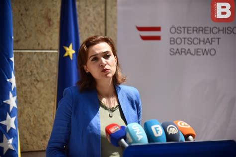 Sb Na Licu Mjesta Austrijska Ministrica Alma Zadi Stigla U Na U