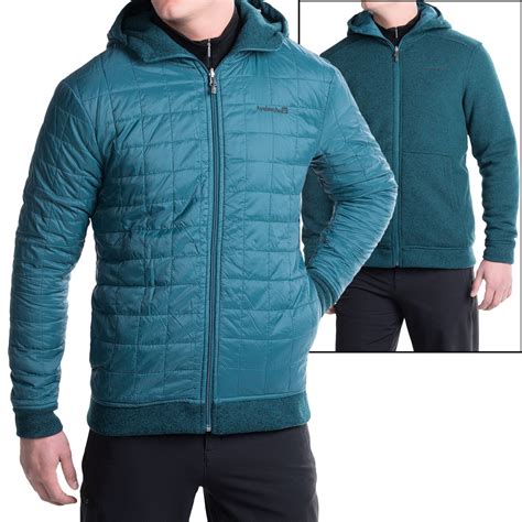 Avalanche Wear Capitol Hooded Jacket Reversible Insulated For Men