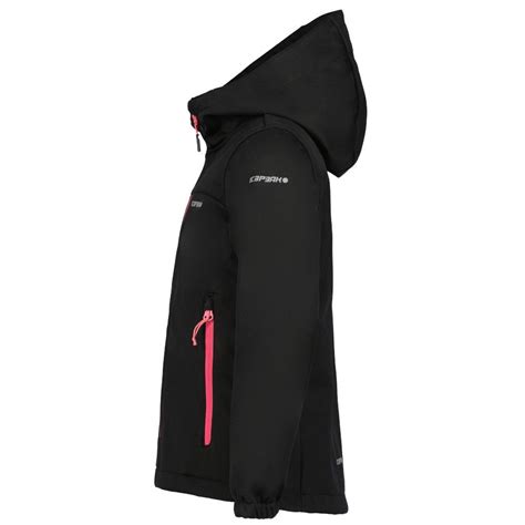 Куртка Icepeak Kleve Softshell Black Pink для девочки 51896 992 купить