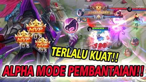 Alpha Hyper Terkuat Alpha Pake Ini Build Jadi Sakit Banget Mobile