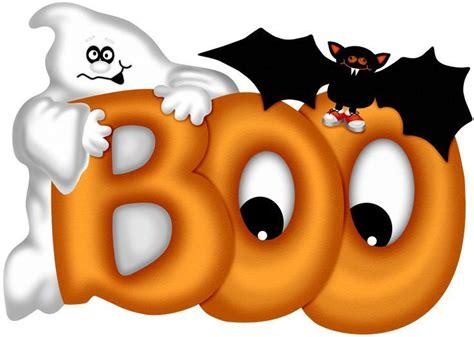 Halloween Boo Text Png Halloween Clipart Free Halloween Clips