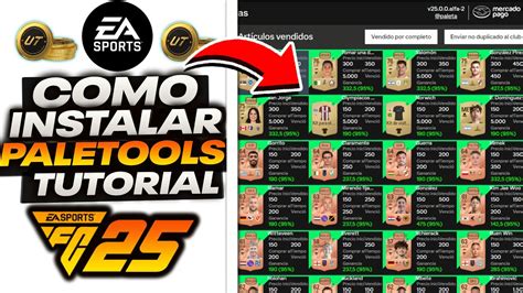 C Mo Instalar Y Usar Paletools En La Web App De Ea Fc Youtube