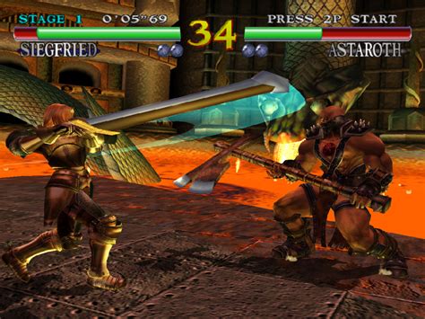 Soul Calibur Review Sega Dreamcast Infinity Retro