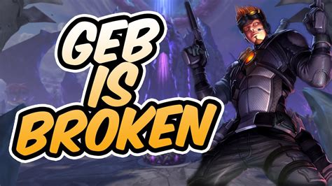 Geb Is The Most Broken Support Ever In Smite Ranked Smite Conquest