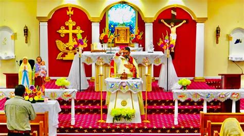 Catholic Mass Sunday Holy Qurbana At St Thomas Syro Malabar Catholic