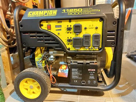 Champion Generator 120240 Volts 112509000 Watts Never Used Power Tools Calgary Kijiji