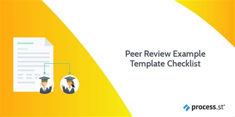 Peer Review Example Template Checklist Process Street