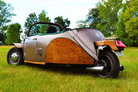 Volkswagen TRIKE Conversion VIDEO Suzuki Motorcycle Beetle VW Bug