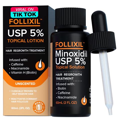 Buy Minoxidil 5 Percent For Men And Women Hair Regrowth Topical