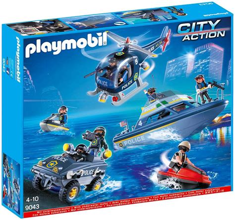 Playmobil City Action 9043 pas cher SWAT Véhicules des Forces