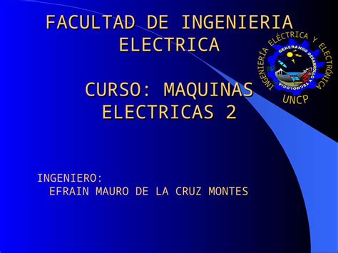 Ppt Diapositivas Maquinas Eléctricas Ii Pdfslide Net