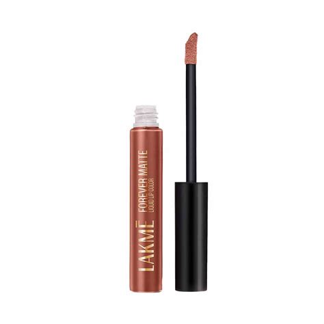 Buy Lakme Forever Matte Liquid Lip 16hr Lipstick Lightweight Transferproof Nude Latte 5 6