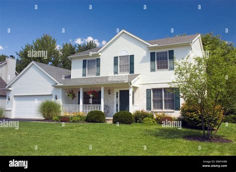 Two Story Suburban Home Hi Res Stock Photography And Images Alamy