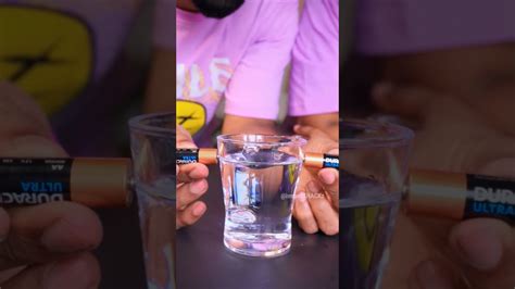 battery water experiment shorts inspecthackz experiment youtube
