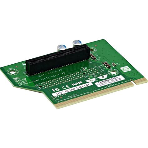 Supermicro RSC-R2UW-E8R-UP 2U Right Hand Side WIO Riser Card | Wiredzone