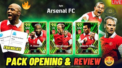 Arsenal Epic Pack Opening Playing Co Op Friendlies Efootball