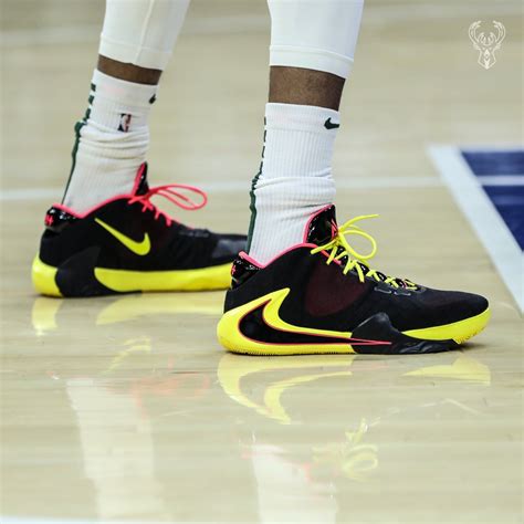 Giannis Antetokounmpo game shoes | Sneakers, Sneakers nike, Shoes sneakers