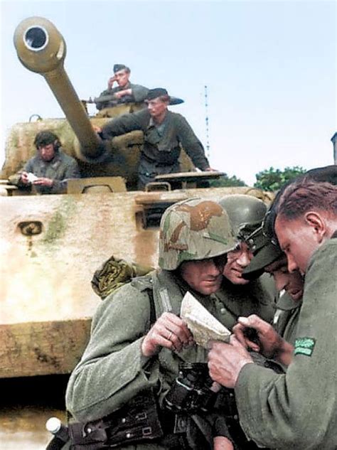 Colourised Photos Show Nazi Army During Second World War World News