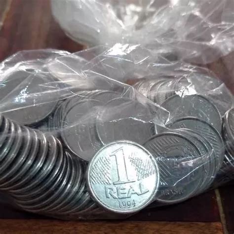 Lote Moedas De Real Antiga Fora De Circula O